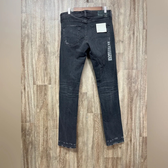 AG The Tellis Modern Slim Black Distressed Jeans - Picture 2 of 13